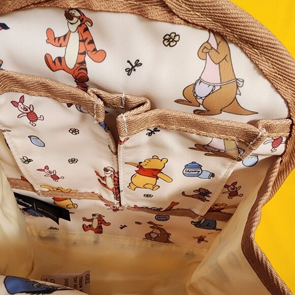 Disney Winnie The Pooh Friends Mini Backpack Organizer Her Universe NEW - Picture 3 of 7